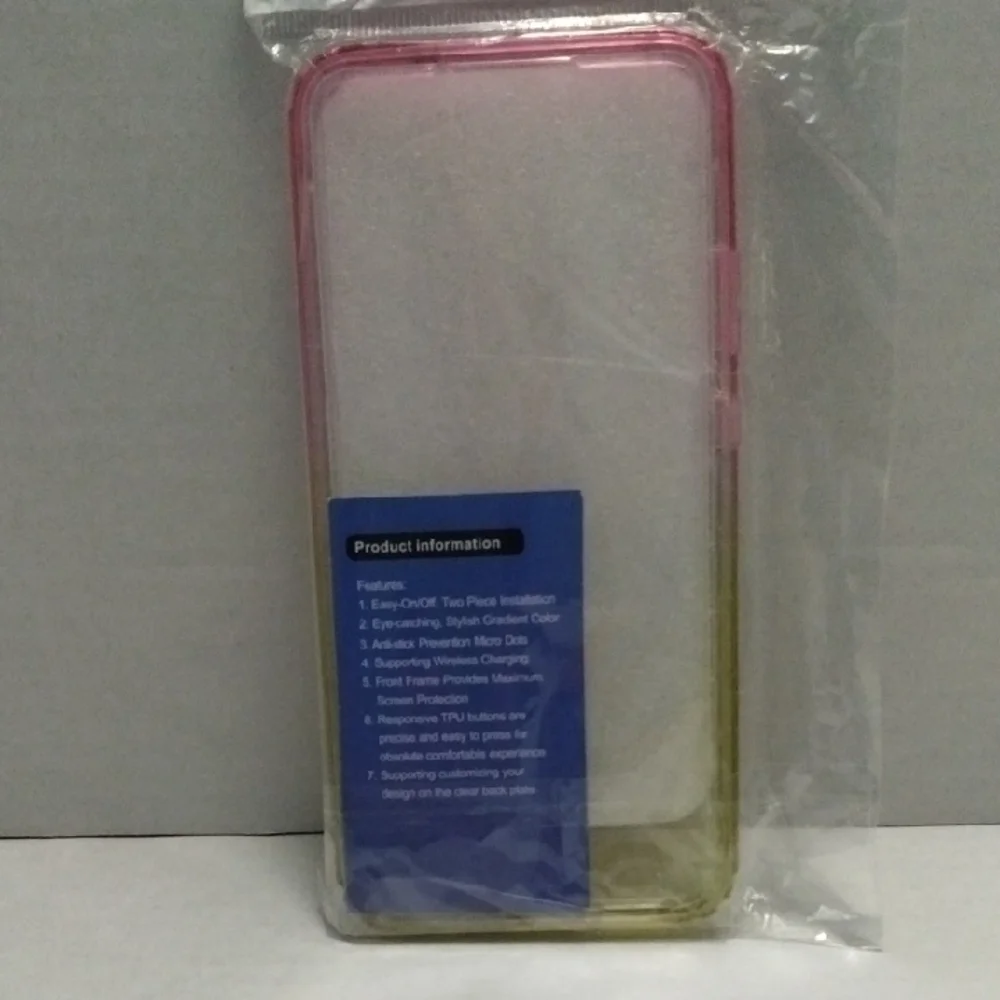Motorola One 5G Ace Gradient Pink and Yellow‎ Phone Case